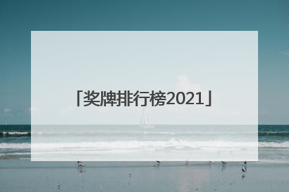 「奖牌排行榜2021」奖牌排行榜2021朝鲜