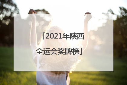 「2021年陕西全运会奖牌榜」2021年陕西全运会奖牌榜广东