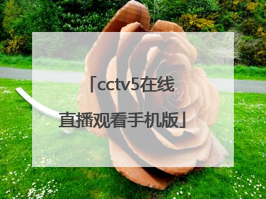 「cctv5在线直播观看手机版」cctv5在线直播观看手机版下载 视频