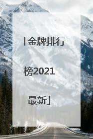 「金牌排行榜2021最新」金牌排行榜2021最新东京