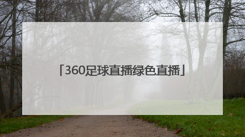 「360足球直播绿色直播」360直播吧足球直播无插件直播ccTV5