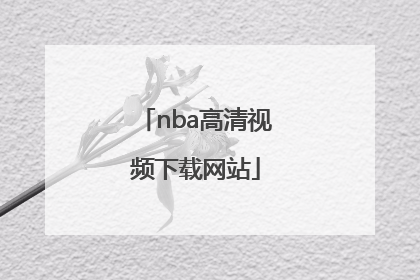 「nba高清视频下载网站」nba篮球视频下载